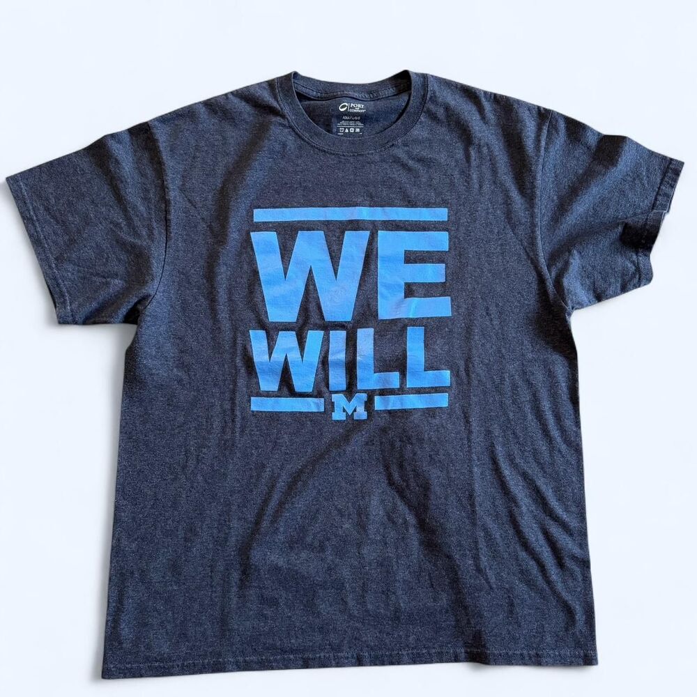Michigan We Will Event T-shirt Large